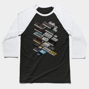 Synthesizers and Drum Machines Baseball T-Shirt